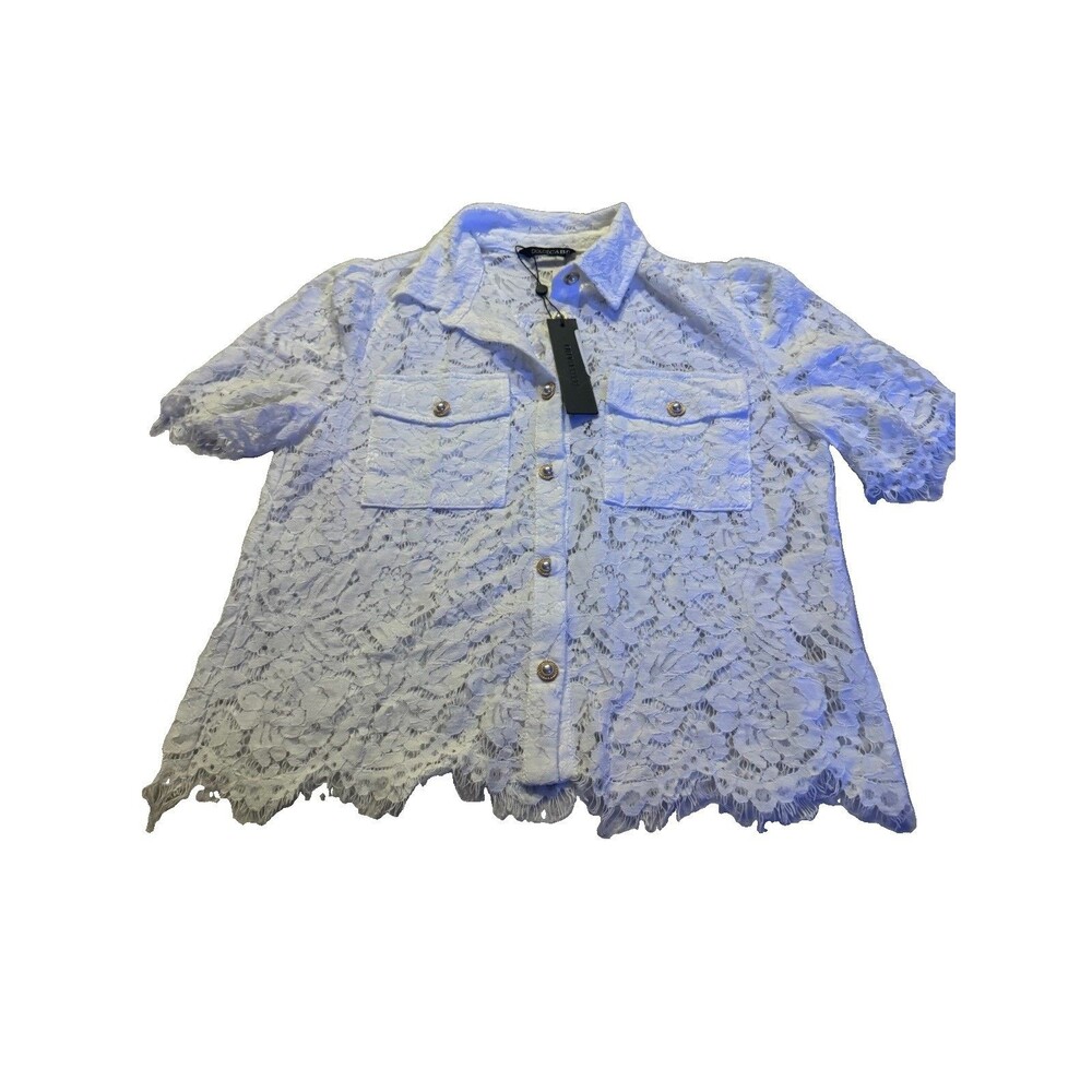 Dolce Cabo Floral Lace Blouse Size XS
